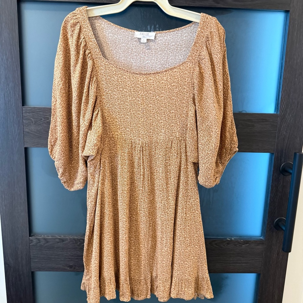 5 for $25!!! Peach Love California Babydoll Dress.